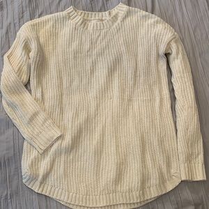 Creme sweater, women’s medium